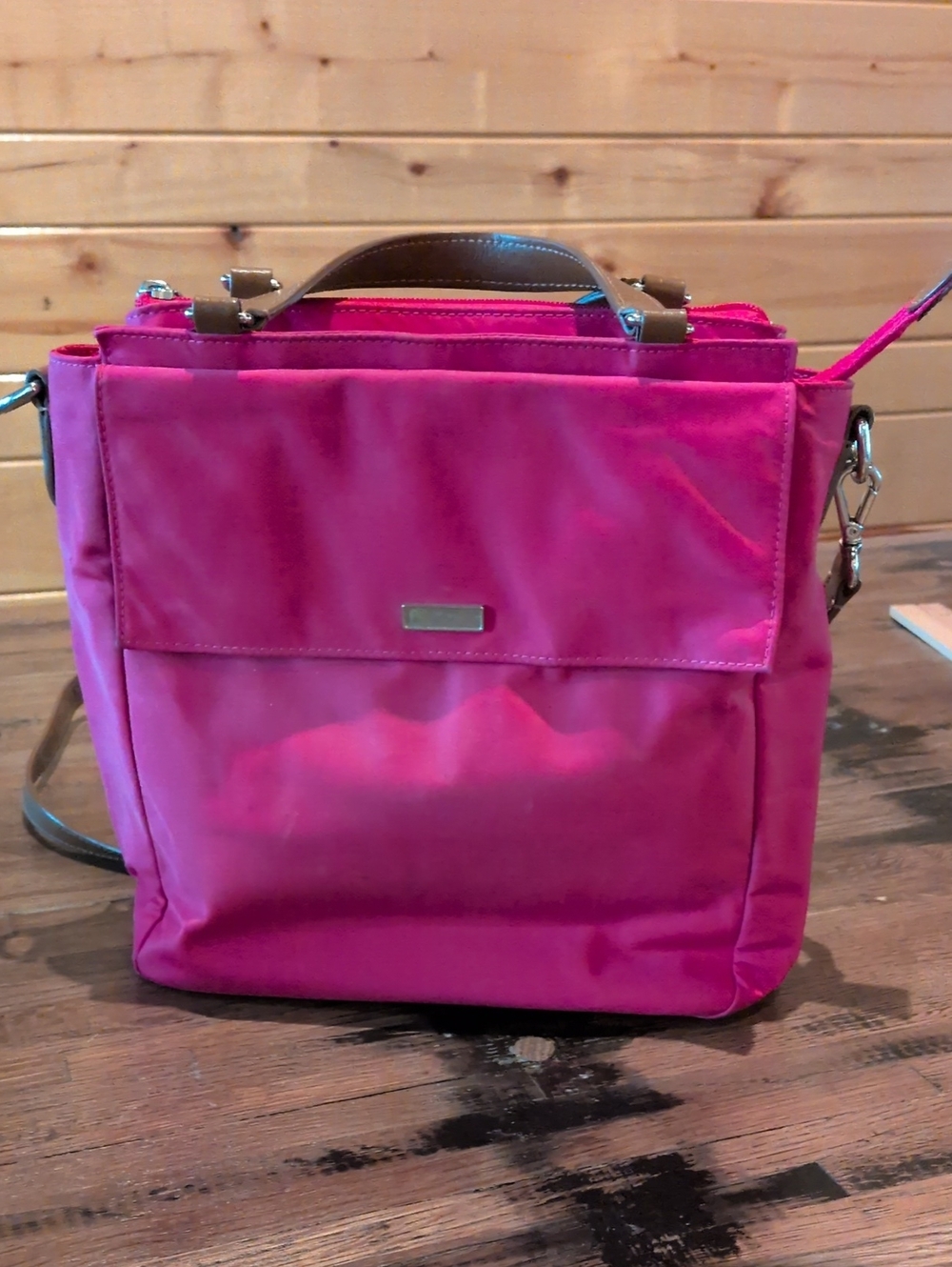 Tumi Handbag - Bright Pink Women’s Shoulder / Crossbody Bag